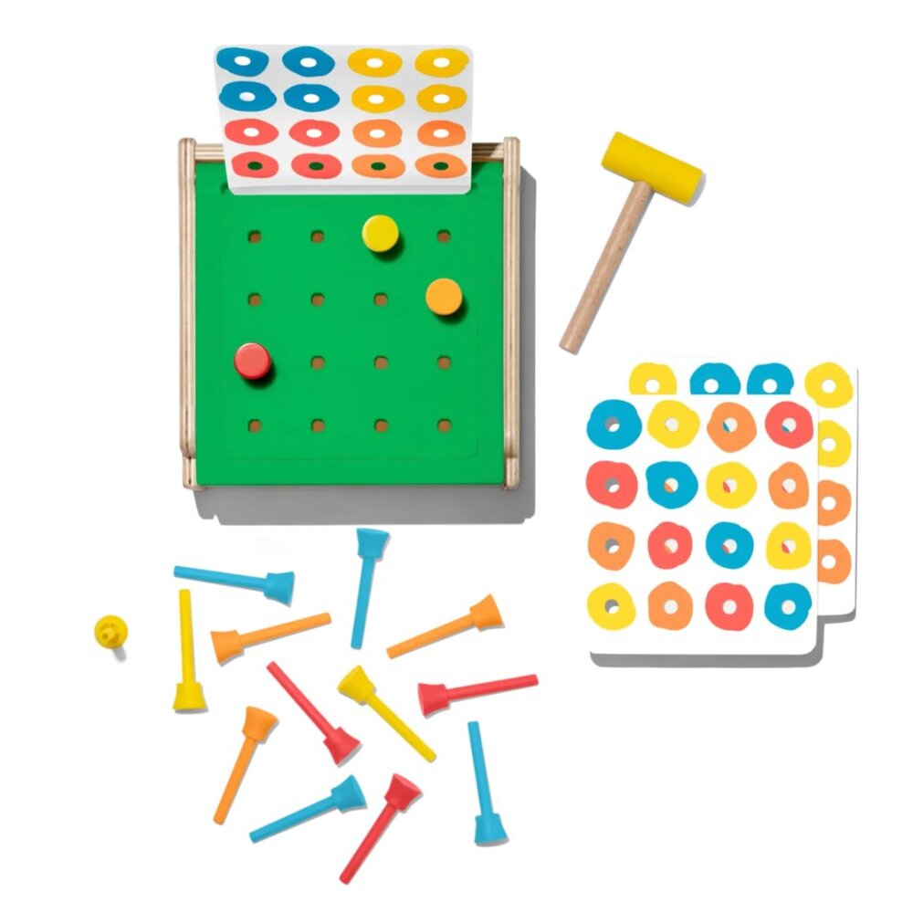 Lovevery Match and Tap Hammer Box Investigator Months 31, 32, 33 Montessori Toys